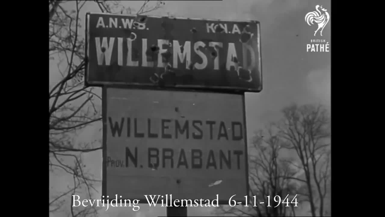 Film bevrijding Willemstad op 6-11-1944