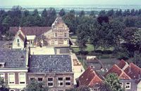 Het Mauritshuis vanaf de Koepelkerk 1970