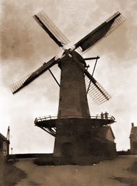 Afb. 32b. De nieuwe molen