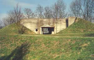 Duitse bunker op bastion Holland